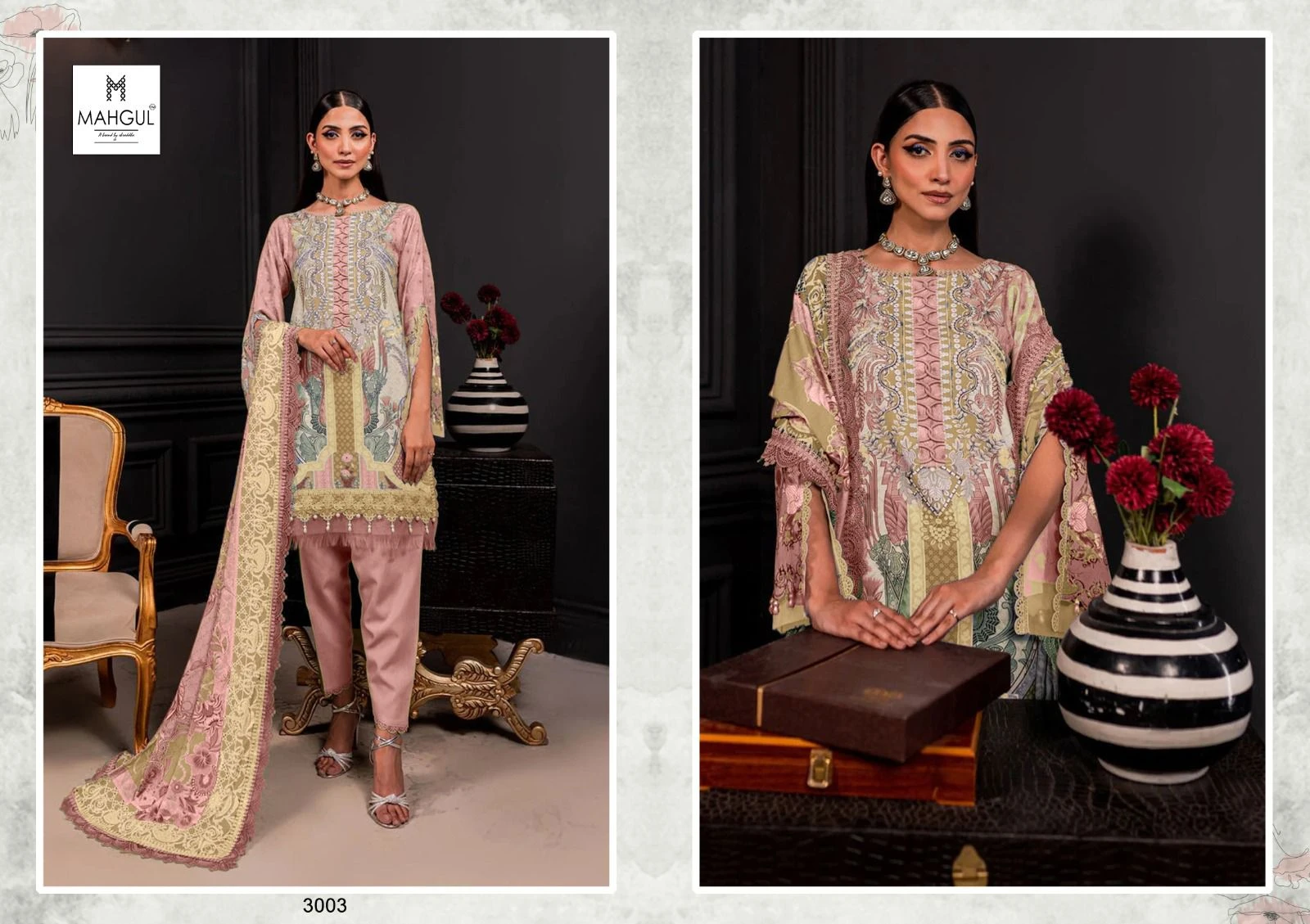 Sharaddha Nx Queen Qourt Vol 3 Lawn Cotton Printed Wholesale Pakistani Salwar Suit Catalog — Wholesale Salwar Suits, MPA wholesale from Surat - Gallery Image 6